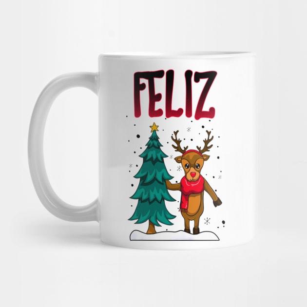 Funny Couple Matching Ugly Feliz Navidad Sweatshirts by KsuAnn